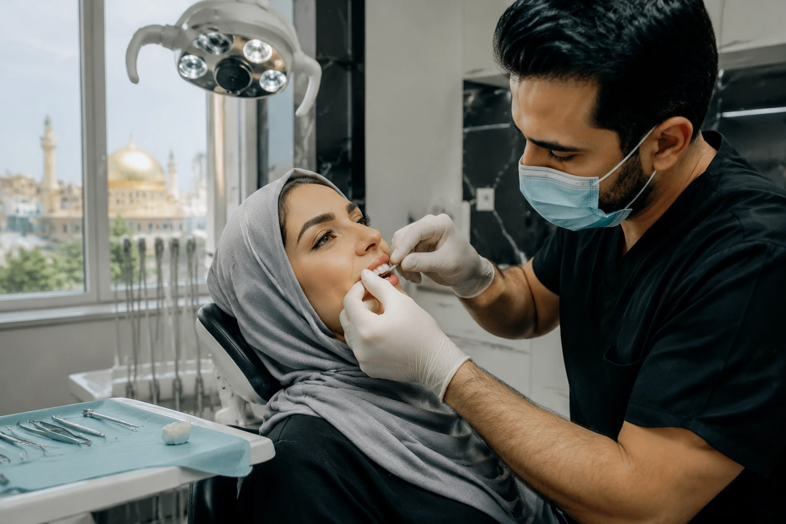 لمینت دندان در رضاشهر مشهد